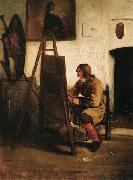 Young Painter in his Studio Barent fabritius